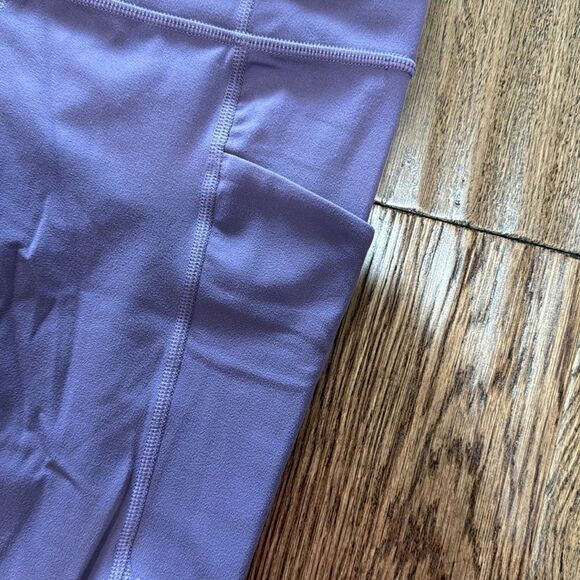 Athleta girl purple high rise stash your treasures tights. Sz XXL - Picture 3 of 4